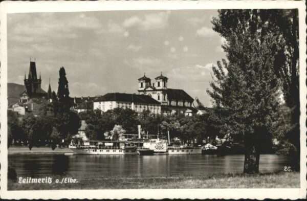 Leitmeritz Litomerice Nordboehmen Leitmeritz Schiff