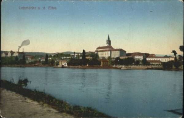Leitmeritz Litomerice Nordboehmen Leitmeritz Elbe