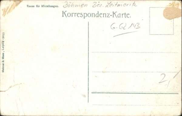 Leitmeritz Litomerice Nordboehmen Leitmeritz Schiff – Bild 2