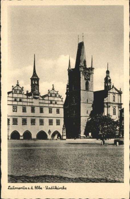 Leitmeritz Litomerice Nordboehmen Leitmeritz Kirche
