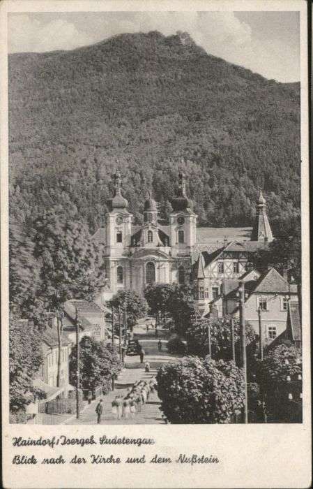Haindorf Tschechien Kirche Nussstein