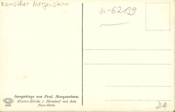 Haindorf Tschechien Kloster Kirche Künstler Morgenstern – Bild 2