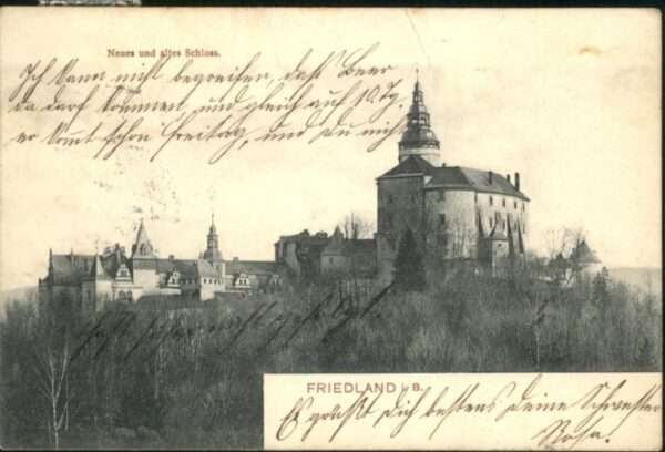 Friedland Boehmen Sudetengau Schloss