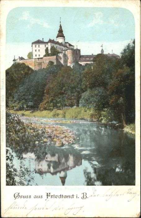 Friedland Boehmen Sudetengau Schloss