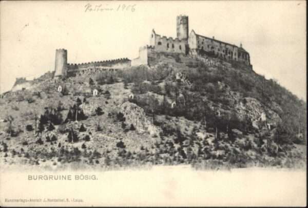 Schlossboesig Tschechien Bösig Burgruine
