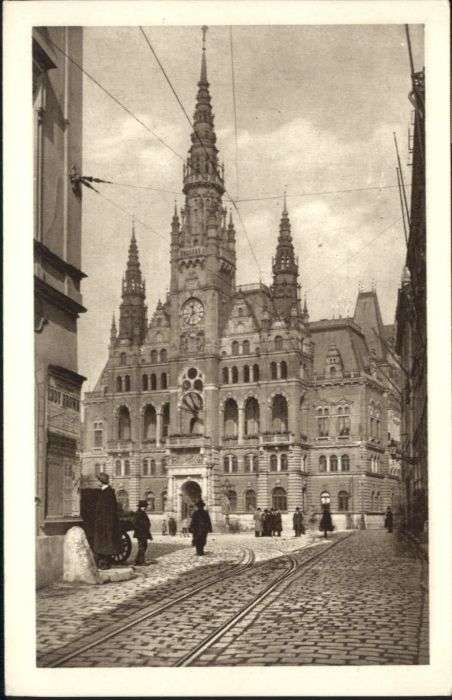 Reichenberg Liberec Boehmen Rathaus