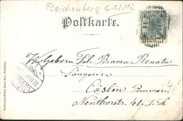Reichenberg Liberec Boehmen Gewerbemuseum – Bild 2