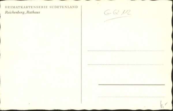 Reichenberg Liberec Boehmen Rathaus – Bild 2