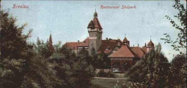 Breslau Niederschlesien Breslau Restaurant Südpark