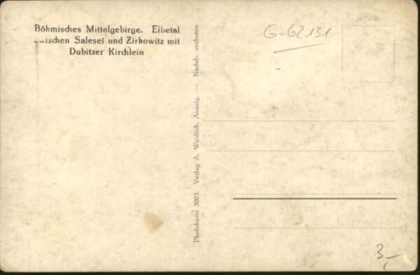 Salesel Tschechien Dubitzer Kirche – Bild 2