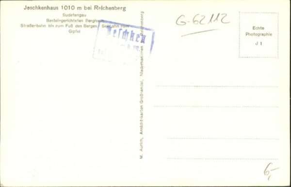 Reichenberg Liberec Boehmen Jeschkenhaus – Bild 2