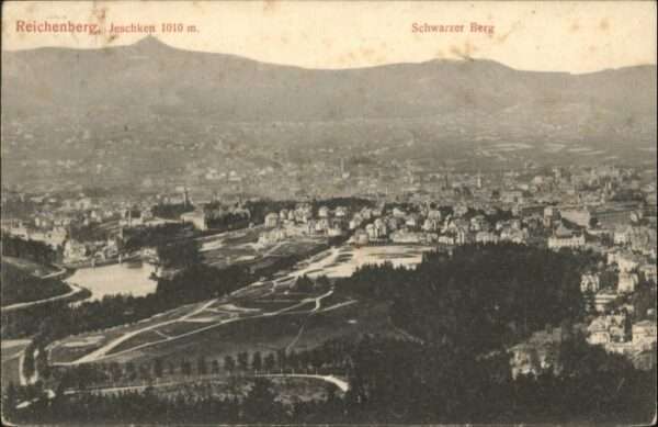 Reichenberg Liberec Boehmen Schwarzer Berg Jeschken