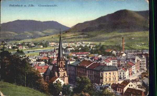 Bodenbach-Tetschen Boehmen Bodenbach Kirche