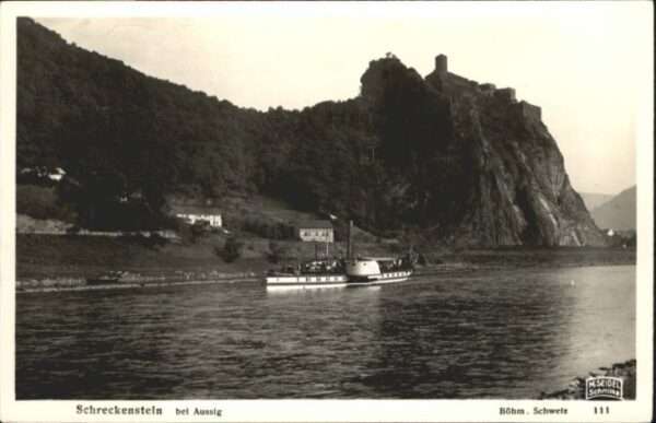 Aussig Tschechien Aussig Schreckenstein Schiff