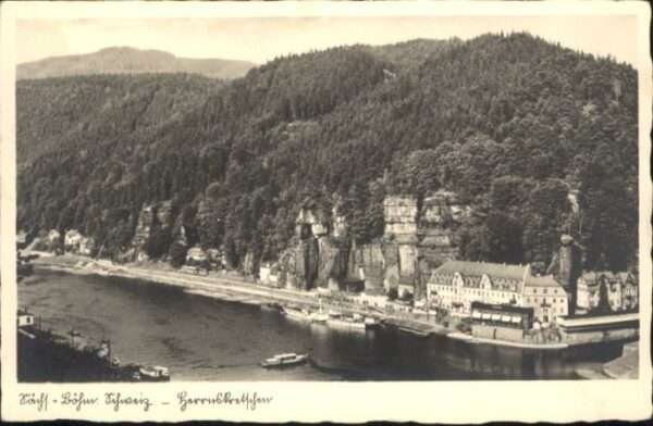 Herrnskretschen Boehmen Herrnskretschen Schiff