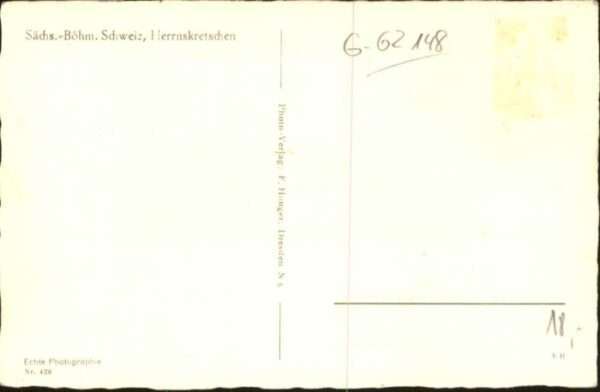 Herrnskretschen Boehmen Herrnskretschen Schiff – Bild 2