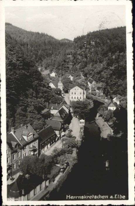Herrnskretschen Boehmen Herrnskretschen