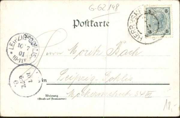 Herrnskretschen Boehmen Herrnskretschen Brücke Schiff – Bild 2