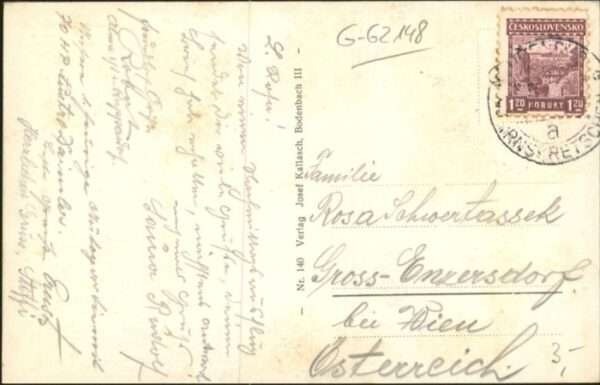 Herrnskretschen Boehmen Herrnskretschen Schiff – Bild 2