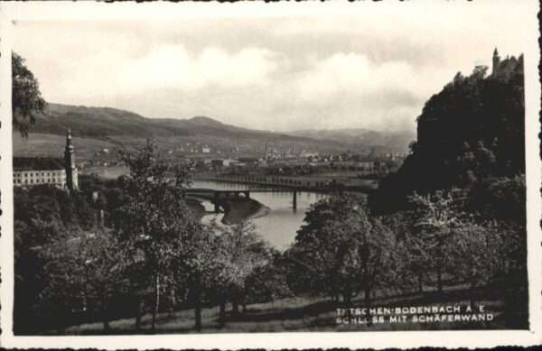 Tetschen-Bodenbach Boehmen Tetschen-Bodenbach Brücke