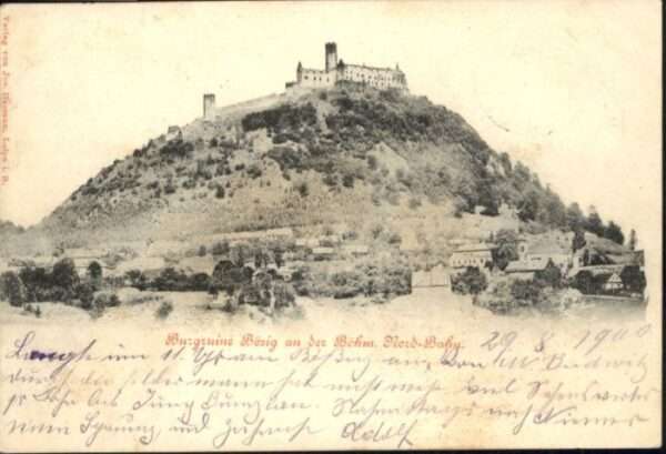 Schlossboesig Tschechien Bösig Burgruine