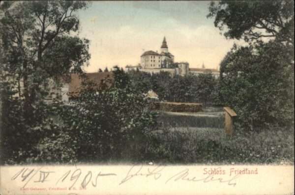 Friedland Boehmen Böhmen Schloss