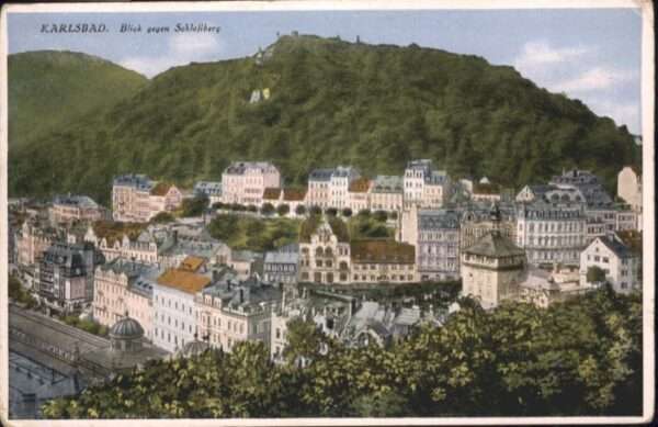 Karlsbad Eger Schlossberg