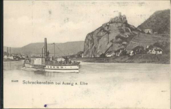 Aussig Tschechien Aussig Schreckenstein Schiff