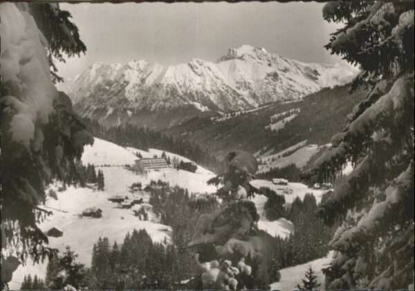 Riezlern Kleinwalsertal Vorarlberg Riezlern Kleinwalsertal Kuranstalt Dr.