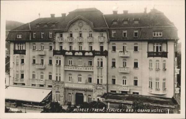 Kupele Trenc Teplice Bad Grand Hotel