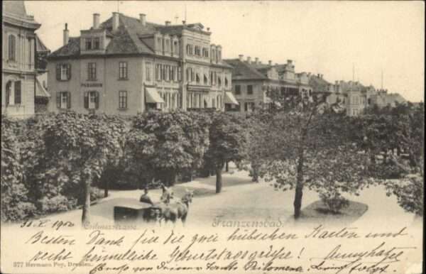 Franzensbad Culmerstrasse Kutsche