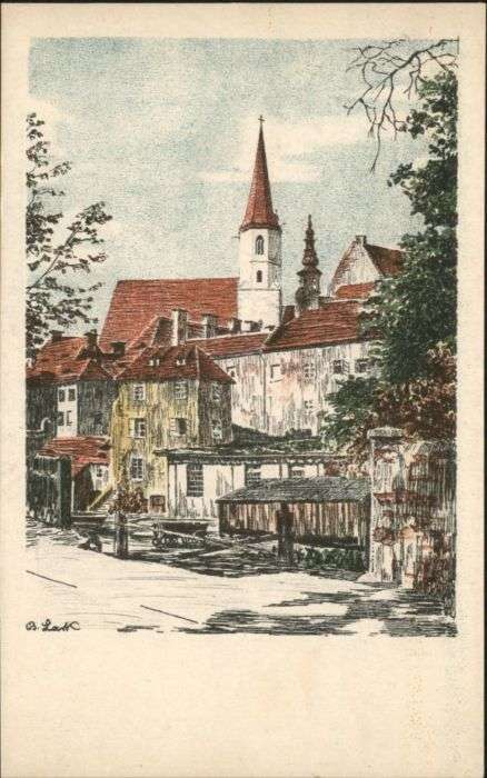 Eger Cheb Tschechien Eger Franziskaner Kirche Künstler B Lar