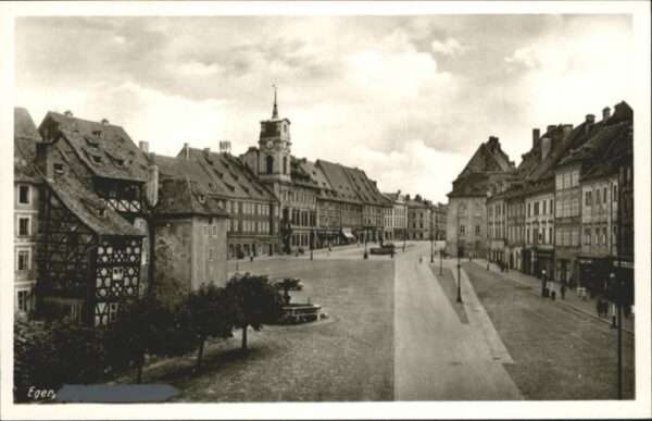 Eger Cheb Tschechien Eger Brunnen