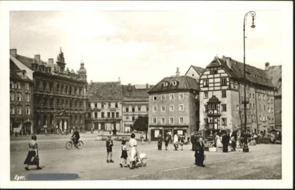 Eger Cheb Tschechien Eger Fahrrad