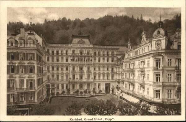 Karlsbad Eger Grand Hotel Pupp