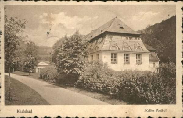 Karlsbad Eger Kaffee Posthof