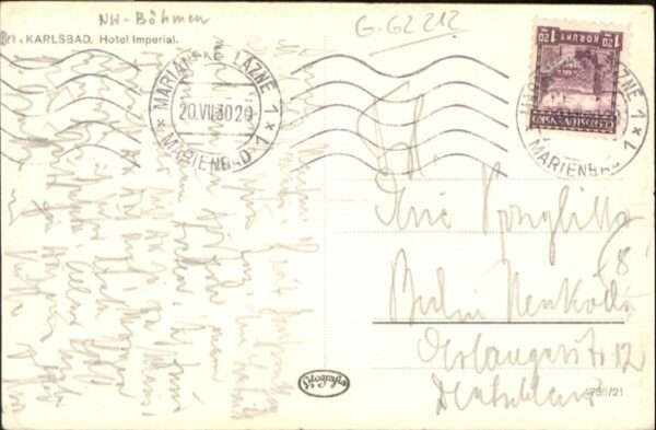 Karlsbad Eger Hotel Imperial – Bild 2