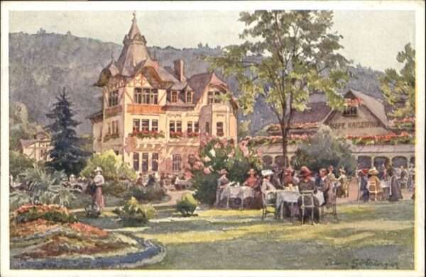 Karlsbad Eger Kaiserpark Künstler Hans Kötzinger *