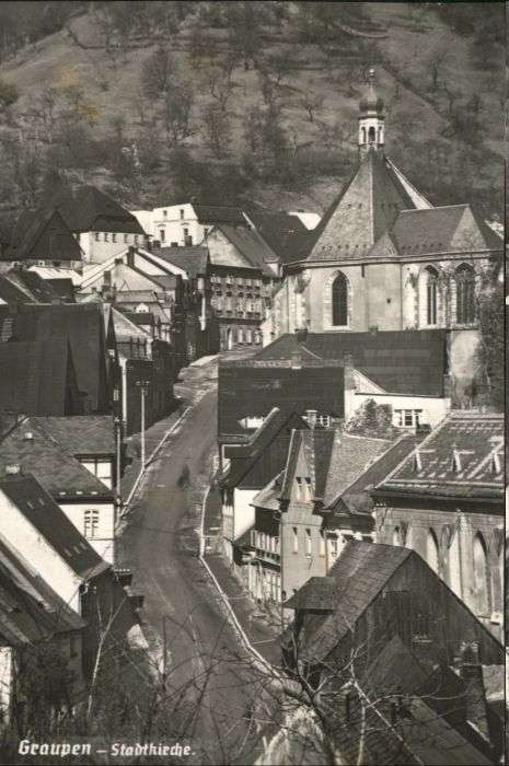 Graupen Erzgebirge Graupen Kirche