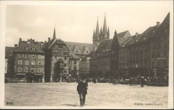 Eger Cheb Tschechien Eger Marktplatz