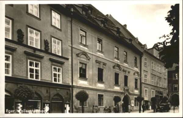 Eger Cheb Tschechien Eger Wallensteinhaus