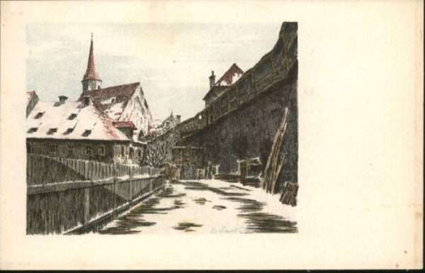 Eger Cheb Tschechien Eger Franziskanerhof  Künstler B Lark