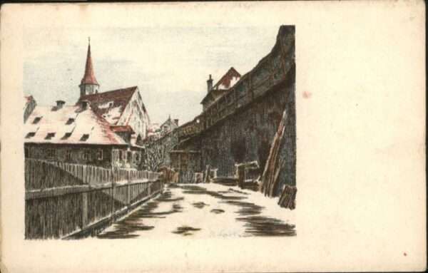 Eger Cheb Tschechien Eger Franziskanerhof  Künstler BLark
