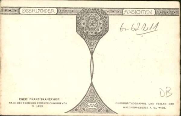 Eger Cheb Tschechien Eger Franziskanerhof  Künstler BLark – Bild 2