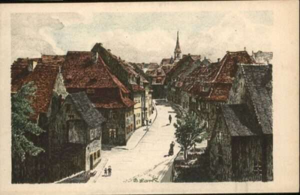 Eger Cheb Tschechien Eger Staufengasse Künstler B Lark