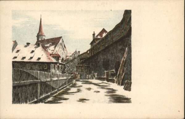 Eger Cheb Tschechien Eger Franziskanerhof Künstler B Lark