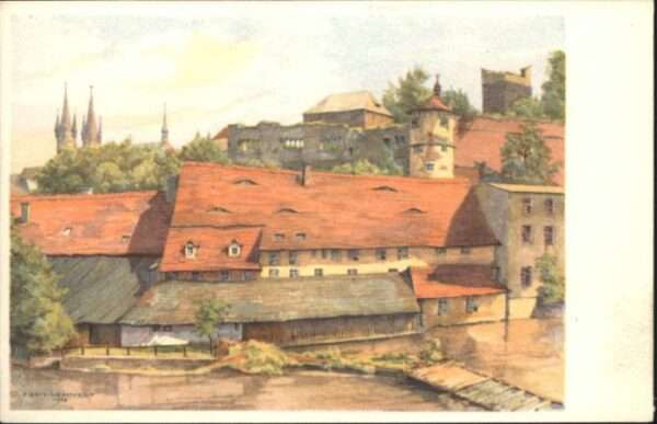 Eger Cheb Tschechien Eger Kaiserburg Künstler Egon Lehnert