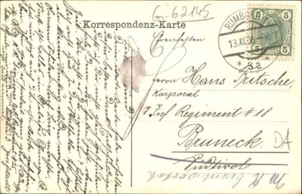 Rumburg Rumburk Postamt – Bild 2