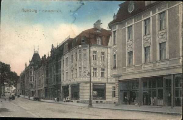 Rumburg Rumburk Bahnhofstrasse Kutsche