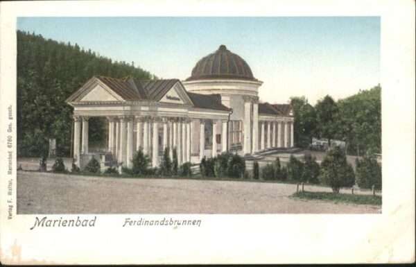 Marienbad Tschechien Boehmen Marienbad Ferdinandsbrunnen